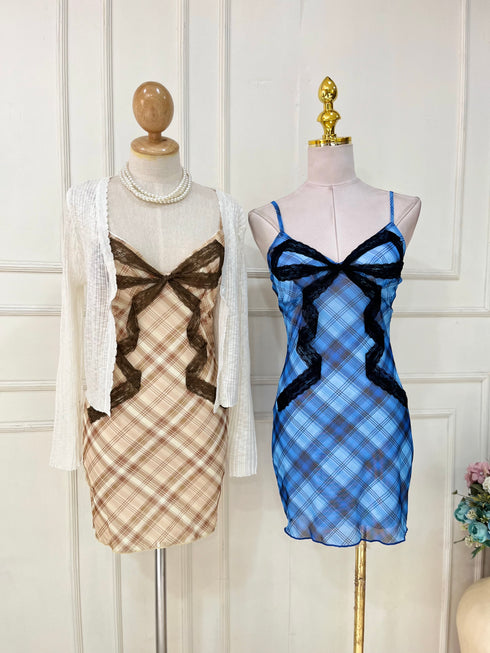 Women Spaghetti Straps Mesh Bodycon Dress With Shrug